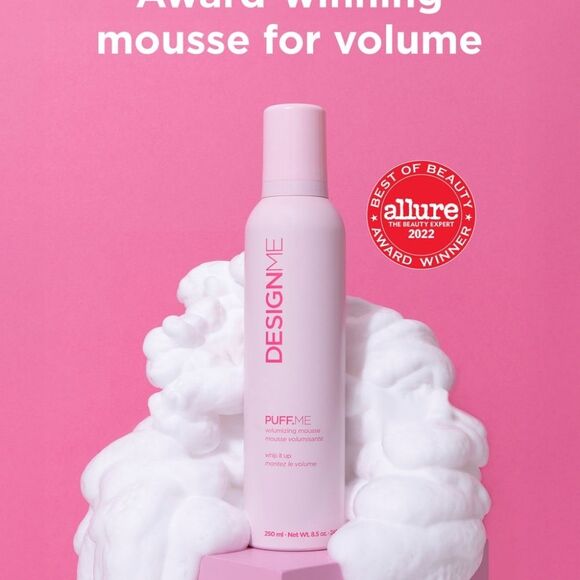 #DESIGNME #PUFF.ME Volumizing #Mousse Full Size 250ml bottles **SET OF 2** - Picture 3 of 3